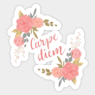 Carpe Diem Sticker